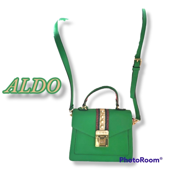Aldo Handbags - 🦚 AVAILABLE IN BUNDLE!/ Green, purple and Gold Shoulder bag or Handbag from A